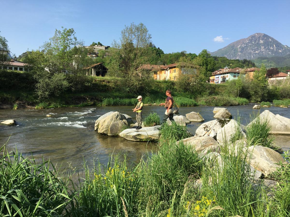 Hotel Posta Comano Terme Exterior foto